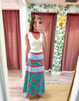 Artisan Mosaic Maxi Skirt