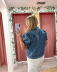 Darling Denim Puff Sleeve Jacket