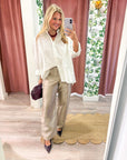 Ava Day Out Poplin Top