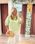 Dainty Charm Jacquard Top