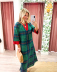 Laurel Holiday Velvet Maxi Dress