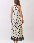 Polka Charm Maxi Dress
