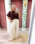 Madison Wide Leg Trousers