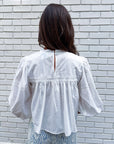 Love Note Pintuck Top
