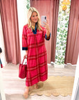 Cardinal Holiday Maxi Dress
