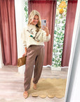 Lakeside Duck Sweater-Oatmeal