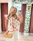 Angel Meadow Scallop Top