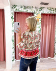 Rosita Floral Peplum Top