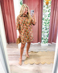 Brandy Floral Mini Dress