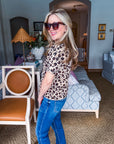 Jacquard Jungle Knit Top