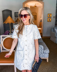 Darling Daisy Eyelet Mini Dress