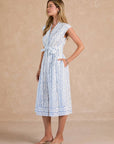 Sugar Petal Eyelet Midi Dress