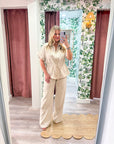 Elevated Travel Draw String Pants