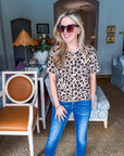 Jacquard Jungle Knit Top
