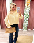 Downtown Girl Sweater-Natural