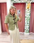 Country House Collared Top