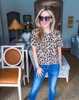 Jacquard Jungle Knit Top