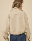 Easygoing Drawstring Jacket