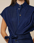 Downtown Denim Mini Dress