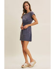 Easygoing Terry Mini Dress