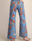 Mayfair Straight Leg Floral Pants