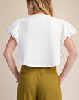 PREORDER: Maple Lane Knit Top-White