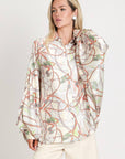 Equestrian Chain Dolman Top