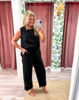 Daisy Stitch Embroidered Top