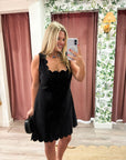 Venice Scallop Mini Dress