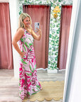 Hibiscus Haven Maxi Dress