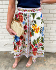 Floral Moment Midi Skirt