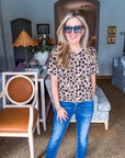 Jacquard Jungle Knit Top