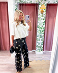 Genevieve Bubble Top-White