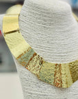 Floating Gold Collar Necklace