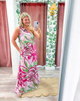 Hibiscus Haven Maxi Dress