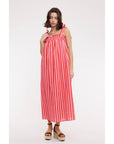 Poolside Stripe Midi Dress