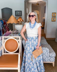 Coastal Wildflower Tiered Maxi Skirt