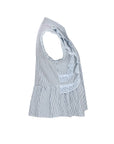 Harbor Heirloom Top-Blue/Navy