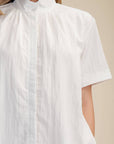 Daylight Bloom Mini Dress-White