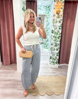 Maritime Stripe Barrel Pants