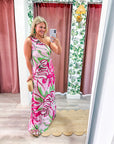 Hibiscus Haven Maxi Dress