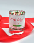 Mini Merry Christmas Candle