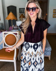 Santana Bridge Button Down Top