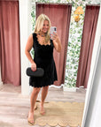 Venice Scallop Mini Dress