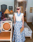 Coastal Wildflower Tiered Maxi Skirt