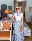Coastal Wildflower Tiered Maxi Skirt