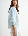 Angel Whisper Eyelet Top