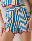 Cabana Cutie Scalloped Shorts