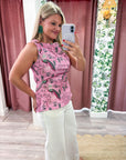 Peacock Solstice Peplum Top