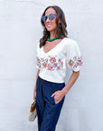 Pretty Little Petals Knit Top